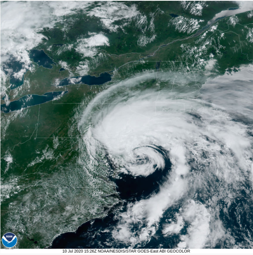 Tropical Storm Fay will bring relief from the heat